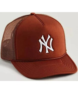 Urban Outfitters &#39;47 Brand New York Yankees Trucker Snapback Cap Hat Bro... - £19.30 GBP