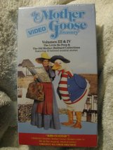 The Mother Goose Treasury Volumes III &amp; IV [VHS Tape] - £6.05 GBP