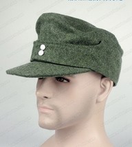 Wwii WW2 German Wh Em Officers Soldier Elite M43 1943 Panzer Field Cap Military - £55.86 GBP