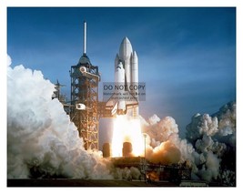 SPACE SHUTTLE COLUMBIA (STS-1) FIRST LAUNCH APRIL 1981 11X14 NASA PHOTO - £12.50 GBP