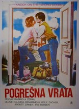 Original Movie Poster Knock On The Wrong Door Tapetenwechsel Zerau Demar... - £22.86 GBP