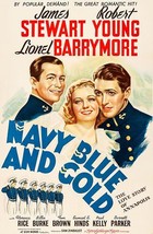 Navy Blue And Gold - 1937 - Movie Poster - £8.01 GBP+