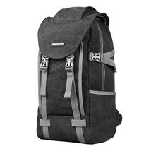 Canvas Backpack Men Travel Schoolbag 14.1Inch Laptop Notebook BackPack - £36.41 GBP