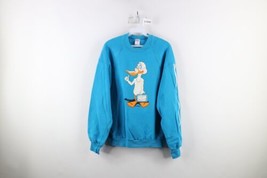 Vintage 80s Russell Athletic Mens Large Duck Hitchhiking Crewneck Sweatshirt USA - £39.52 GBP