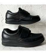 P W Minor Natural DX2 Strap Black Leather Orthopedic Comfort Shoes - Men... - $45.40 CAD