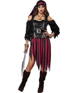 California Costumes Queen of the High Seas Womens Pirate Costume Size XL - $27.15 CAD