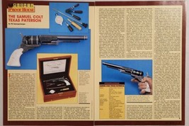 1989 Magazine Photo Article Reproduction Samuel Colt Texas Paterson Revo... - £16.49 GBP