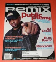 Public Enemy Remix Magazine Vintage 2005 Dj Craze Bloc Party Royksopp - £31.32 GBP
