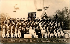 RPPC 1939 Poultney Vermont VT School Band at NY Worlds Fair UNP Postcard T10 - £33.43 GBP