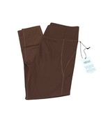 Girlfriend Collective Café Compressive High-Rise Legging 4007 Brown Size... - $59.54 CAD