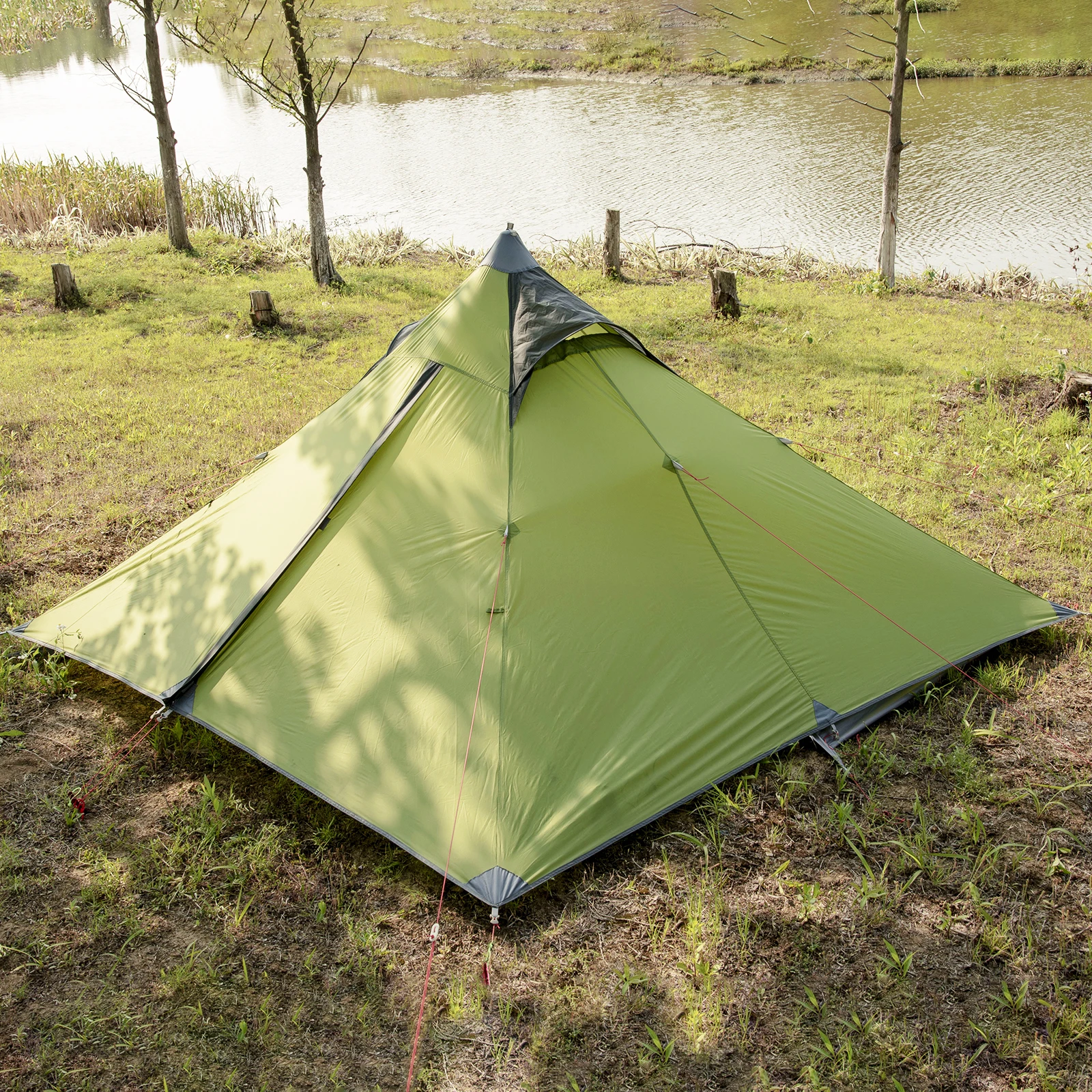 Camping Tent for 1-2 Person Lightweight Waterproof Outdoor Camping Teepee Tent - £131.62 GBP+