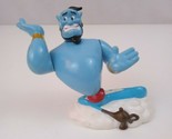 Disney Aladdin Genie On Cloud With Golden Lamp 3.25&quot; Collectible Figure - $6.78
