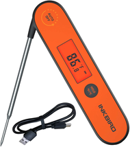 Inkbird Instant Read Meat Thermometer IHT-1P, Digital Waterproof Rechargeable Fo - £28.57 GBP