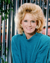 Angie Dickinson Blue Sweater Studio Pose 1980&#39;S 8X10 Photograph - £7.62 GBP