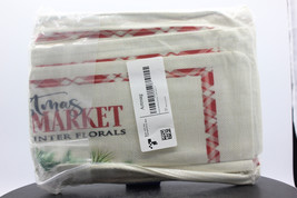 Artmag Christmas Pillow Covers 12x20 Rectangle Set of 4 Market North Pol... - $16.82