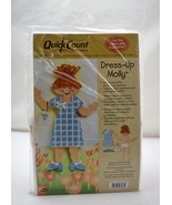 Dress-Up Molly Quick Count Plastic Canvas Needlepoint Kit-Doll Dress Pur... - $19.46 CAD