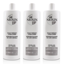 NIOXIN System 1 Scalp Therapy Conditioner 33.8oz (Pack of 3) - £55.59 GBP