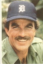 ⭕VTG card pocket calendar 1986 TOM SELLECK film actor - $6.07 CAD