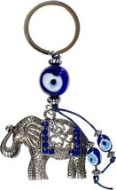 Evil Eye Talisman Key Ring Elephant - $17.33