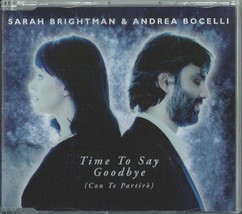 Sarah Brightman &amp; Andrea Bocelli - Time To Say Goodbye (Con Te Partirò) 1997 Cd - £9.81 GBP