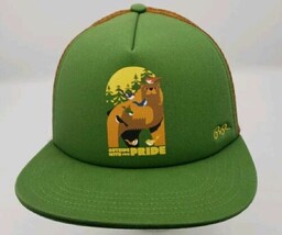 REI Outside With Pride Trucker Snapback Cap Hat One Size birds Bear Outd... - $17.72