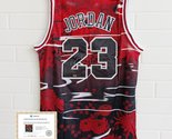 Michael Jordan Signed Autographed NBA #23 Chicago Bulls Jersey With COA - £529.93 GBP