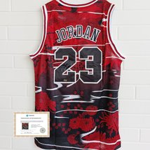 Michael Jordan Signed Autographed NBA #23 Chicago Bulls Jersey With COA - £529.93 GBP