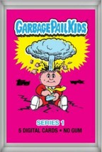 2020 Topps Wax Digital Garbage Pail Kids 1 Pack Gpk OS1 1st Series 5-Cards Nft - £257.36 GBP