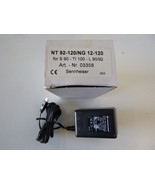 Genuine Sennheiser NT92/NG12DC-120 Output 12 VDC 100 mA Power Supply Ada... - $10.43