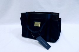 NEW w/ TAGS 2009 Tommy Hilfiger Black Blue SM Iconic Tote Bag - £74.38 GBP