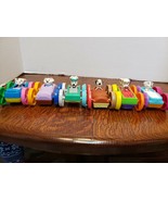 LOT OF 6 101 DALMATIONS FLIP CARS! 1997 MCDONALDS! DISNEY - $13.38 CAD