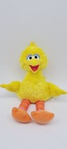 Hasbro Sesame Street Big Bird 10&quot; Yellow Plush Stuffed Animal 2013 X2 - £14.42 GBP