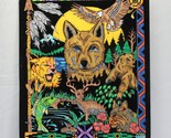 Wildlife 1997 Fuzzy Framed 16x20&quot; Poster Western Graphics #7079 - $45.07
