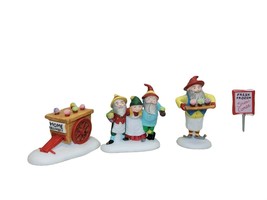 Department 56 Heritage Snow Cone Elves Christmas Village Collection Accessory - £15.74 GBP