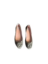 Vince Camuto Women&#39;s Flats Shoes Reptile Embossed Leather Beige Size 7.5 - $27.71