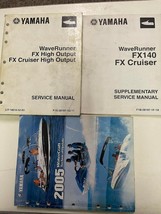 2002 2004 2005 2006 Yamaha WaveRunner FX Cruiser High Output Service Manual Set - £74.57 GBP