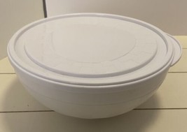 Pampered Chef White Plastic Chillzanne Bowl USA - £13.66 GBP