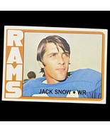 1972 Topps #152 Jack Snow LOS ANGELES RAMS -- NM - $2.29