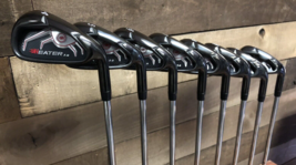 Demo Big Tall Rh Heater 3.0 Mens Iron Set +2&quot; 4-SW Stiff Flex Steel 5295-H2SS - £302.36 GBP