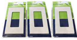 Rocker/GFCI Screwless Wallplate 1-Gang Light Almond, Leviton 803010ST De... - $10.88