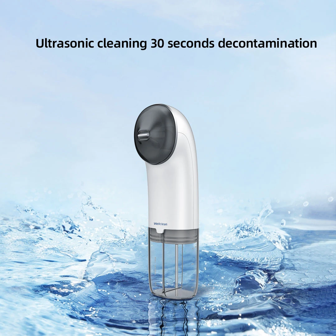 New Wellclean Portable Ultrasonic Cleaner Handheld Ultrasonic Washing Ma... - $99.83