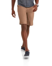 George Men&#39;s Casual Flat Front Shorts Size 46 Outpost Brown Color 10&quot; In... - $15.47