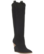 Women&#39;s Jessica Simpson Havrie Leather Knee High Wedge Boots, Multi Size... - $149.95