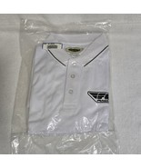 Colorado Timberline Fly Racing Polo Shirt White Poly-Dri Men&#39;s 2X New - $509.36 MXN