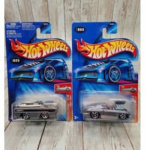 2 Hot Wheels #93 First Editions 93/25 /100 Tooned 1963 Corvette/Zamac 2004 - $14.10