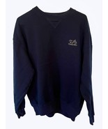 Womens Navy Blue LaMode Sweatshirt, Chariot&#39;s Run Logo, XL, 80% Cotton/2... - $385.11 MXN