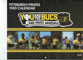 VINTAGE 1982 Pittsburgh Pirates Calendar - $14.84