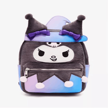Her Universe Kuromi Witch Fuzzy Mini Backpack - $1,018.02 MXN