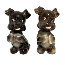 Vtg 1940s Begging Dog Puppy Figurines Ceramic Occupied Japan Wartime Sou... - $33.25
