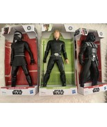Star Wars Disney Luke Skywalker, Darth Vader and Kylo Ren Action Figures... - £68.55 GBP